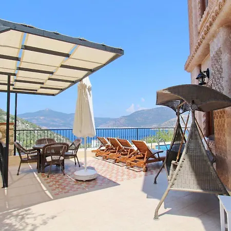 Вилла Castle, Sea View, 3 Bedroom, Private Pool, Close To Beach Каш